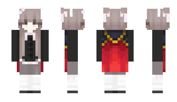 Minecraft skin wuuwolf