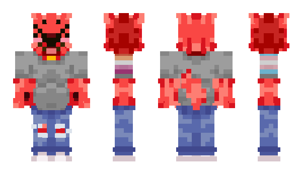 Minecraft skin chien_tower