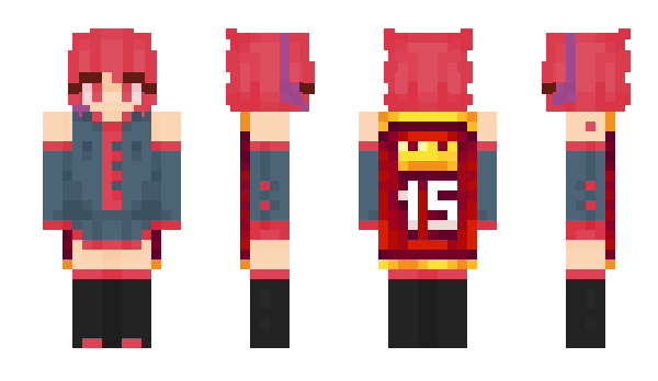 Minecraft skin JudaiVox