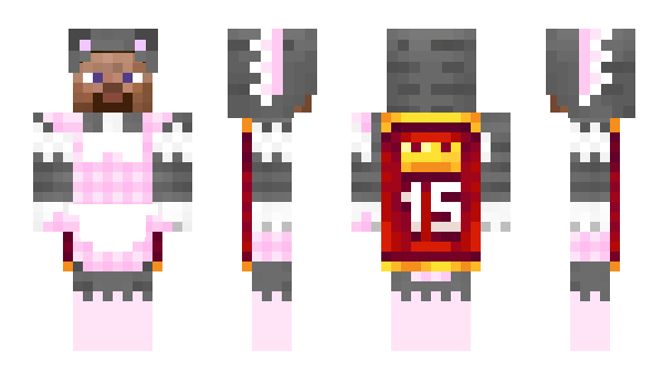 Minecraft skin Silver4956