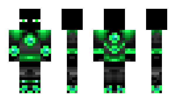 Minecraft skin green0verlord