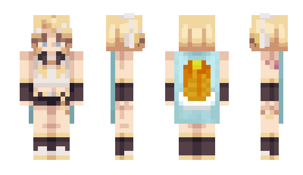 Minecraft skin mikupee