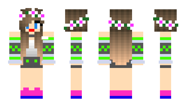 Minecraft skin Vacanc