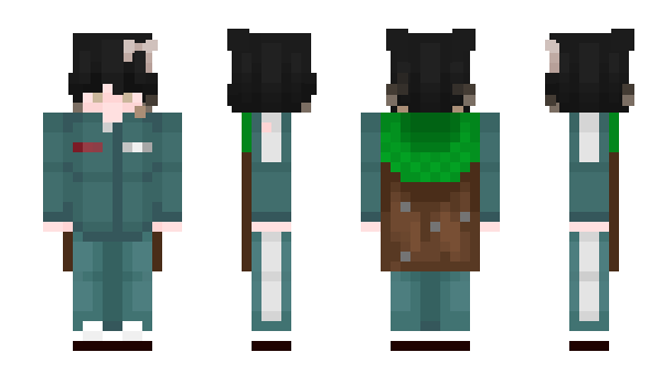 Minecraft skin amber_anmations