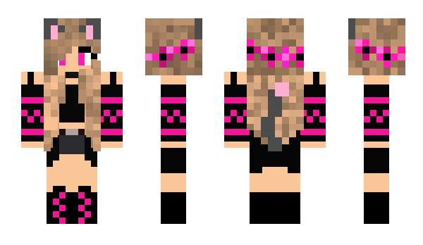 Minecraft skin Barbie7