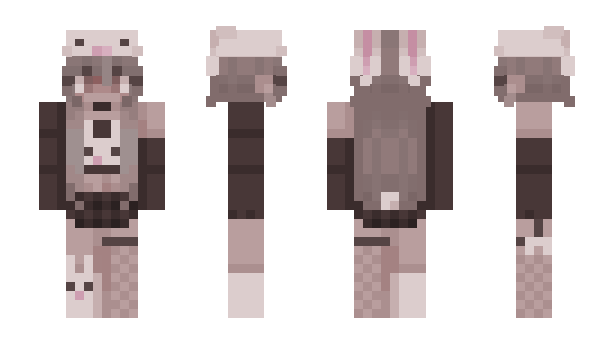 Minecraft skin notOFbunny