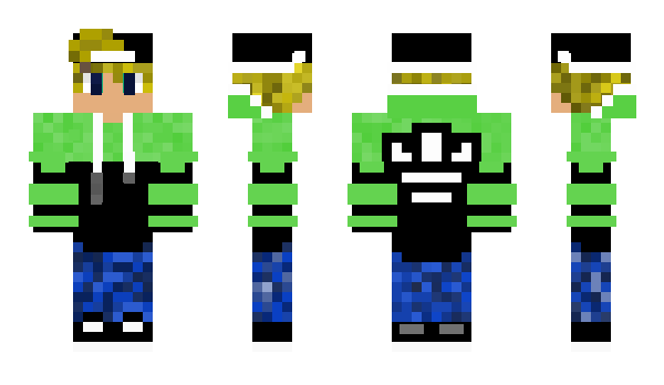 Minecraft skin Troxec