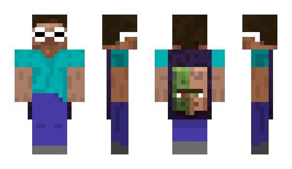 Minecraft skin Mozeid