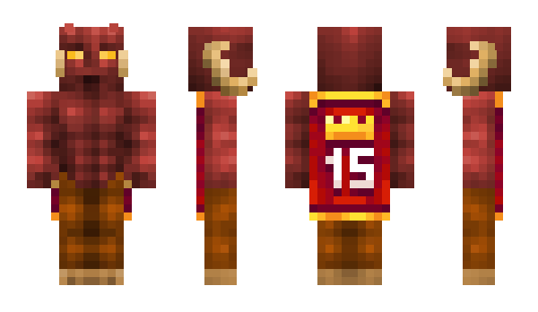 Minecraft skin CYBERDEMON6669