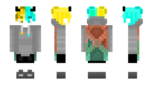 Minecraft скин по нику chairo_4legs