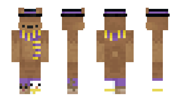 Minecraft skin Teddy_