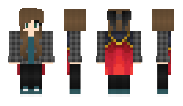 Minecraft skin Avelia