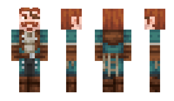 Minecraft skin Scarecrow01