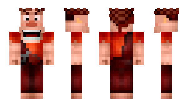 Minecraft skin Attack17