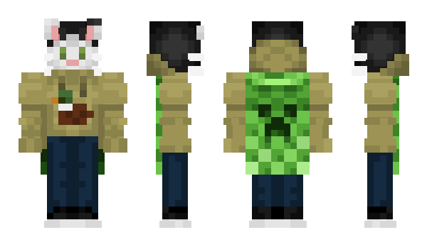 Minecraft skin Dr_Catmancat