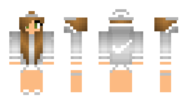 Minecraft skin girlgamerjo