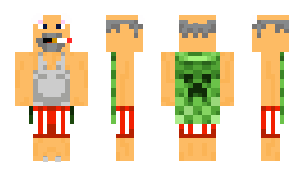 Minecraft skin 400ug