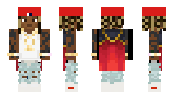 Minecraft skin KingVonFrm63rd