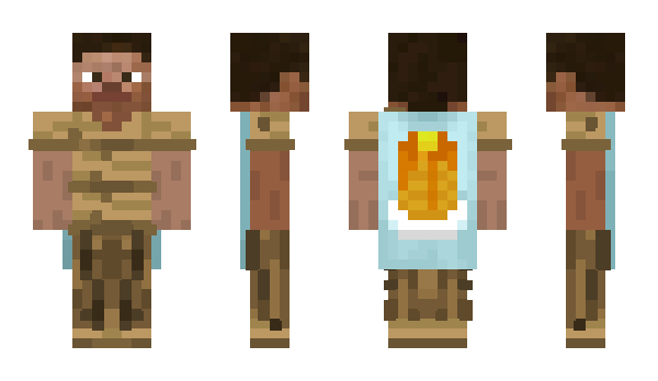Minecraft скин по нику freakybepsi