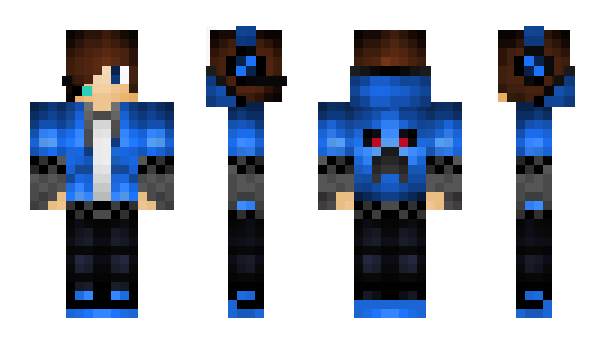 Minecraft skin SkyterGamingHD