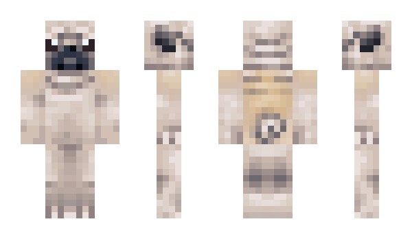 Minecraft skin pugfuggly