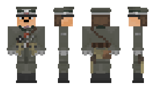 Minecraft skin Hitler333
