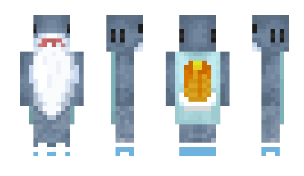 Minecraft skin SharkqPL