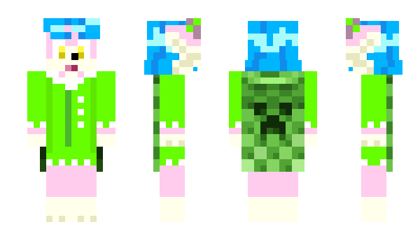 Minecraft skin TheCrashie