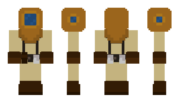 Minecraft skin livingscarecrow