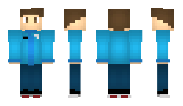 Minecraft skin FeeehYT