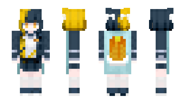 Minecraft skin Cyanelle_Sky