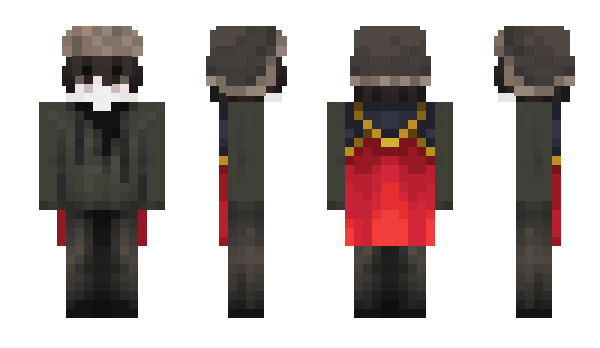 Minecraft skin FoxCoin