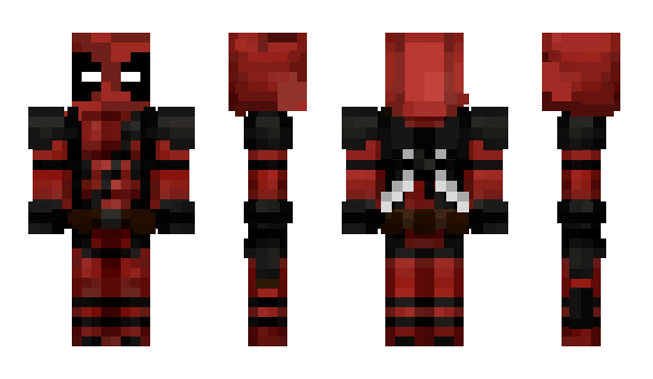 Minecraft skin DeadPoolz