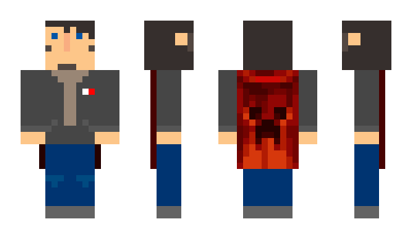 Minecraft skin aharshDM