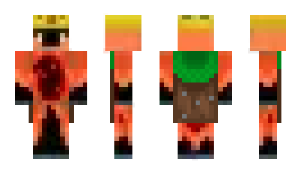 Minecraft skin Burningfire0409