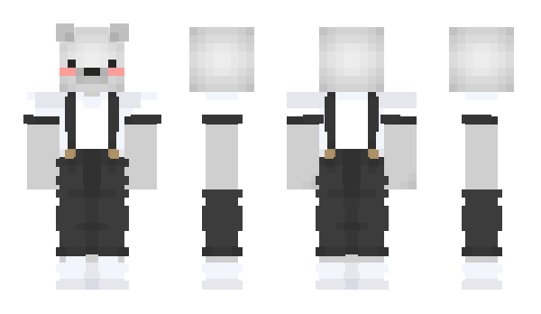 Minecraft skin Nyuu_u