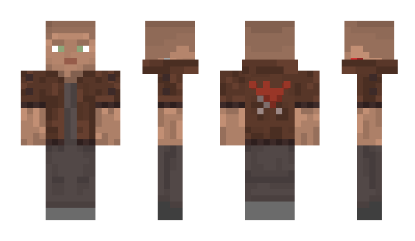 Minecraft skin Opkier