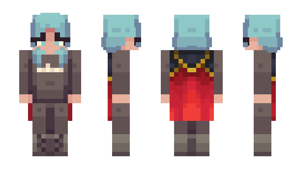 Minecraft skin VileFox_