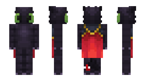 Minecraft skin Vyzair