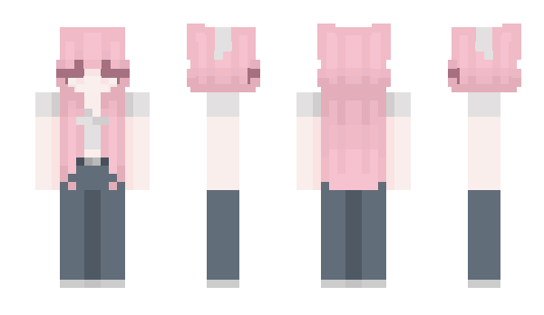 Minecraft skin pinkzs