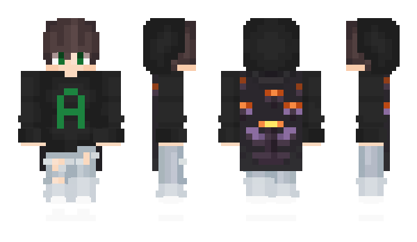 Minecraft skin Antrixelk