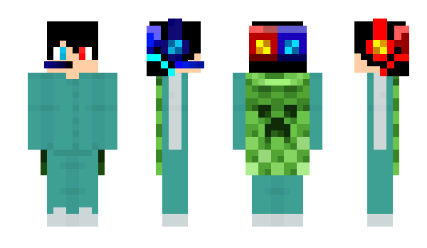 Minecraft skin bluetoothzombie