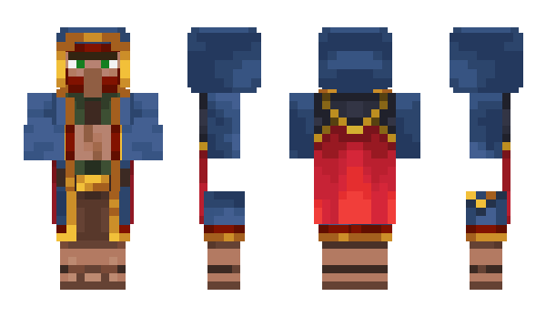 Minecraft skin korul