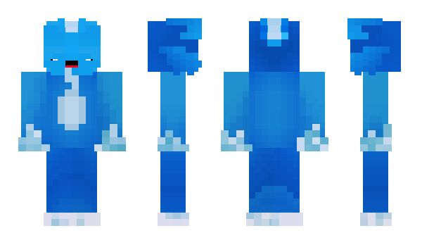 Minecraft skin Ikan