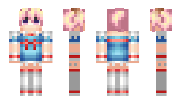 Minecraft skin StampLoveMiku