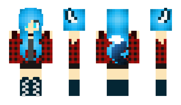 Minecraft skin DelilaFox