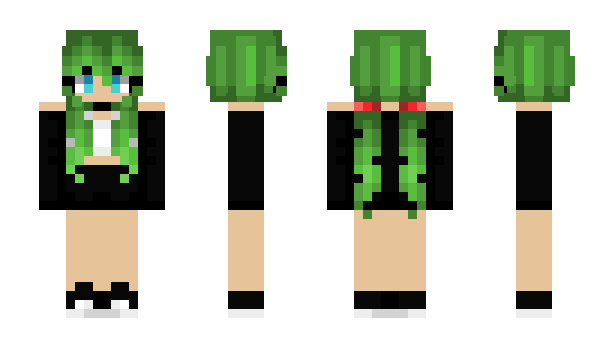 Minecraft skin Emerald_Starz
