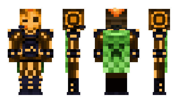 Minecraft скин по нику nonuse