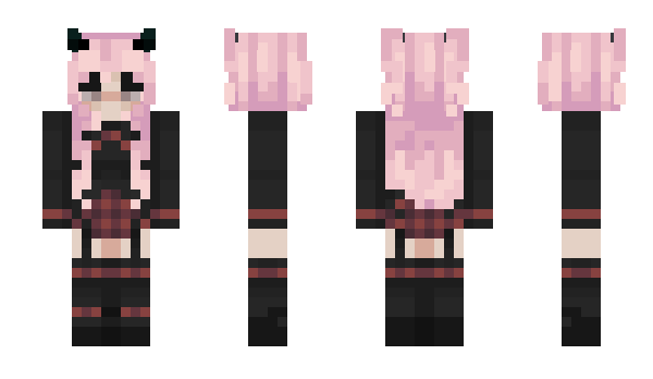 Minecraft skin yanderee