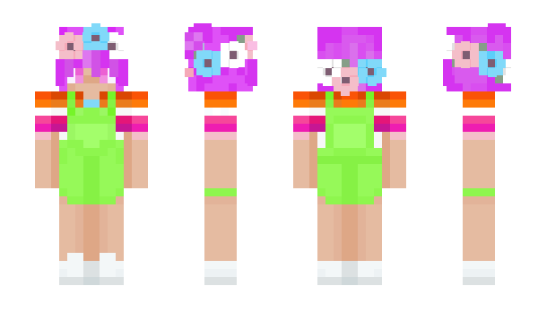 Minecraft skin queenofmadhouse